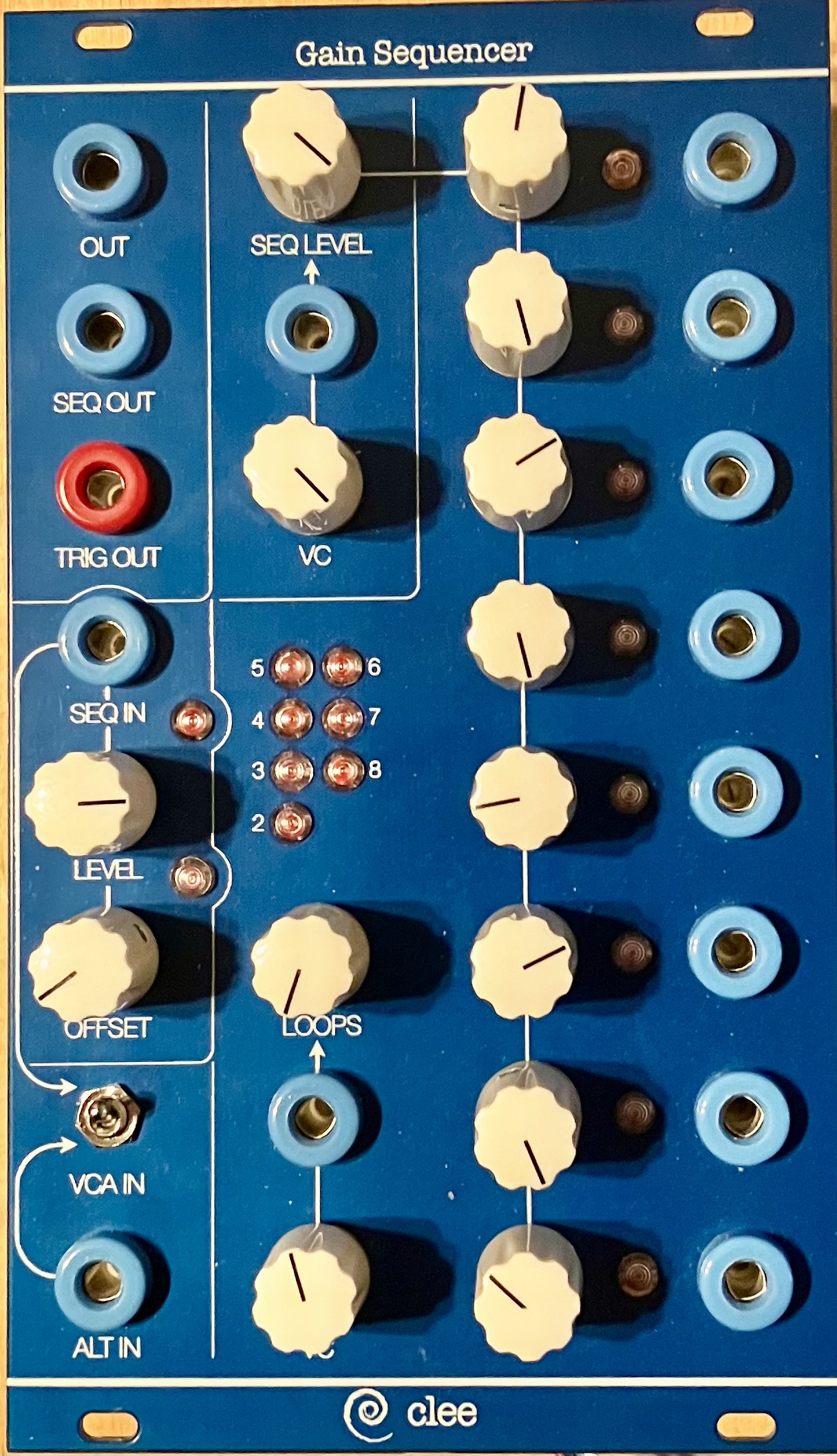 clee 4U synth DIY Yusynth transistor ladder filter